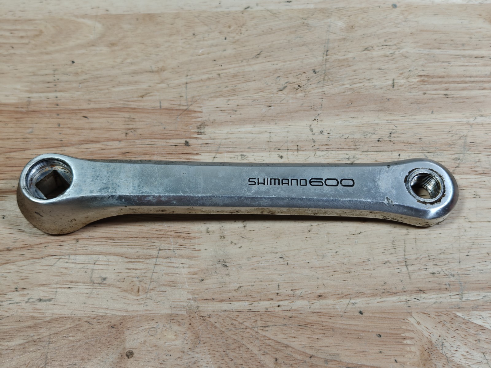 Shimano 600 FC-6207 175mm 52/42T Biopace Crankset 2x / Double