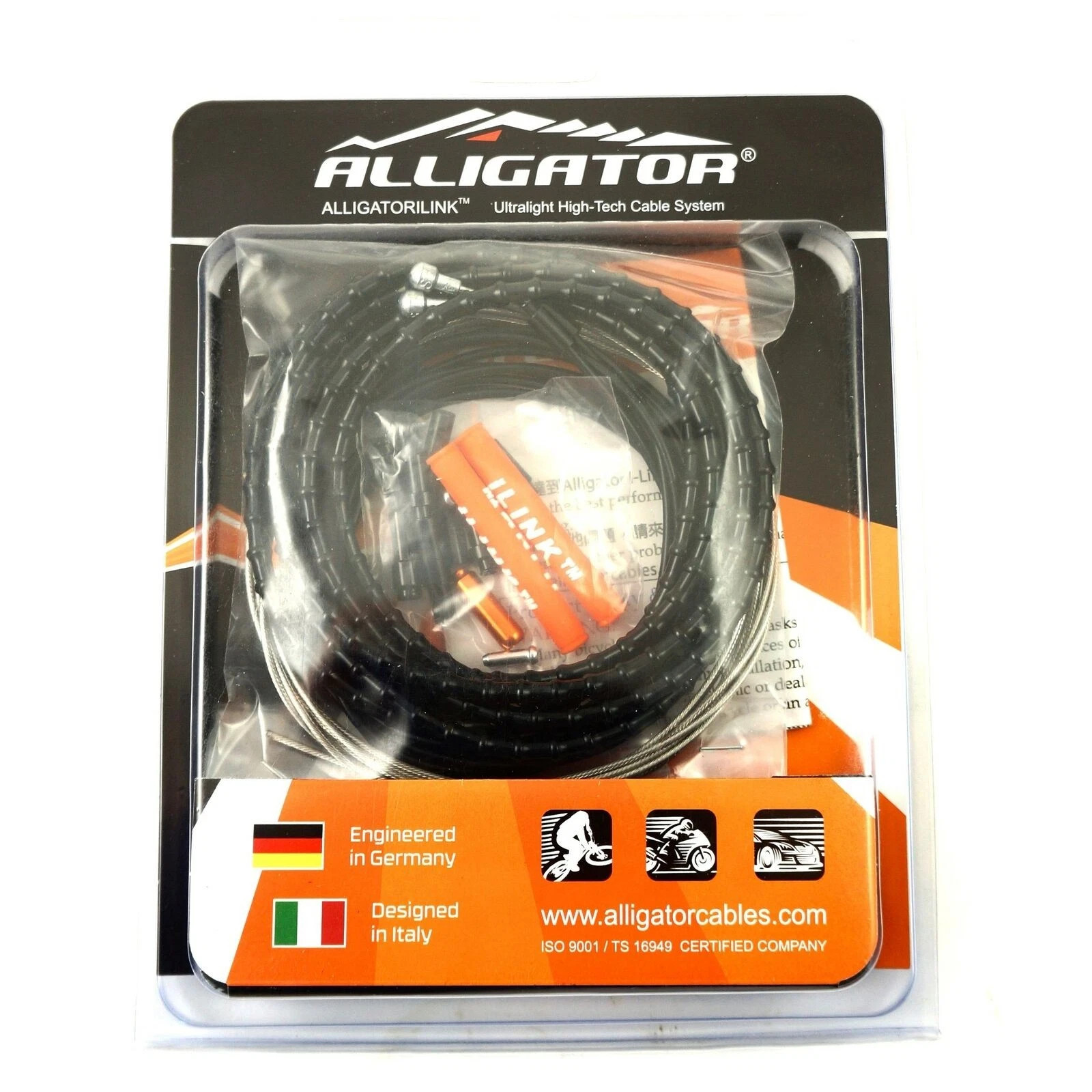 Alligator I-Link 5mm Brake cable set 31 strand Superior Shine For MTB – 6 Color
