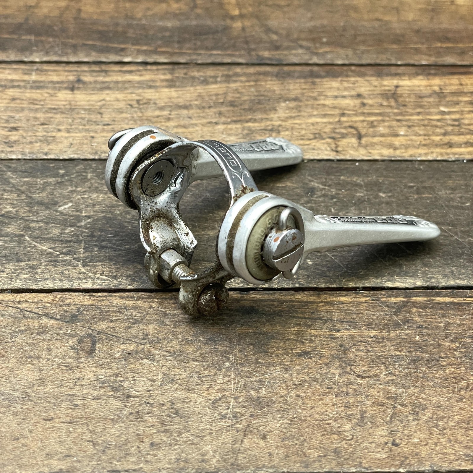 Vintage Shimano 600 Arabesque Downtube Friction Shifter Set Clamp 28.6 Road 70s