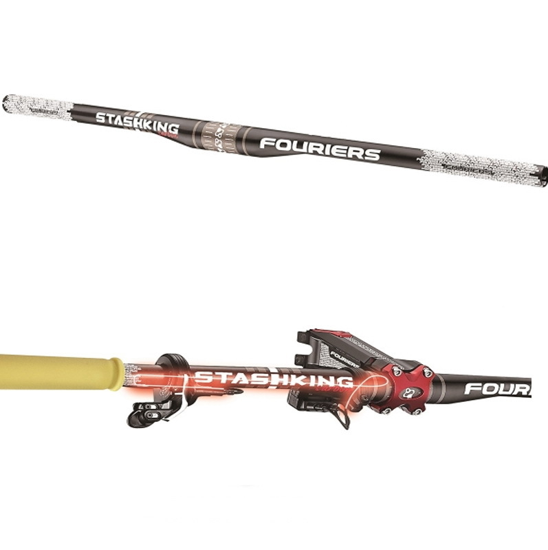 FOURIERS MTB BIKE Handlebar for Shimano XTR Di2 31.8mm 720mm 7° Eccentric 5mm