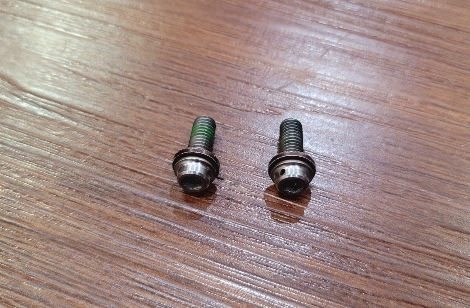 SHIMANO XTR BR-M987 Titanium Caliper Fixing Bolts – M6 x 14.6mm (2 Pcs)