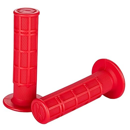 7/8» ATV Grips Universal Handlebar Grips Soft Rubber Motorcycle Grip for Red