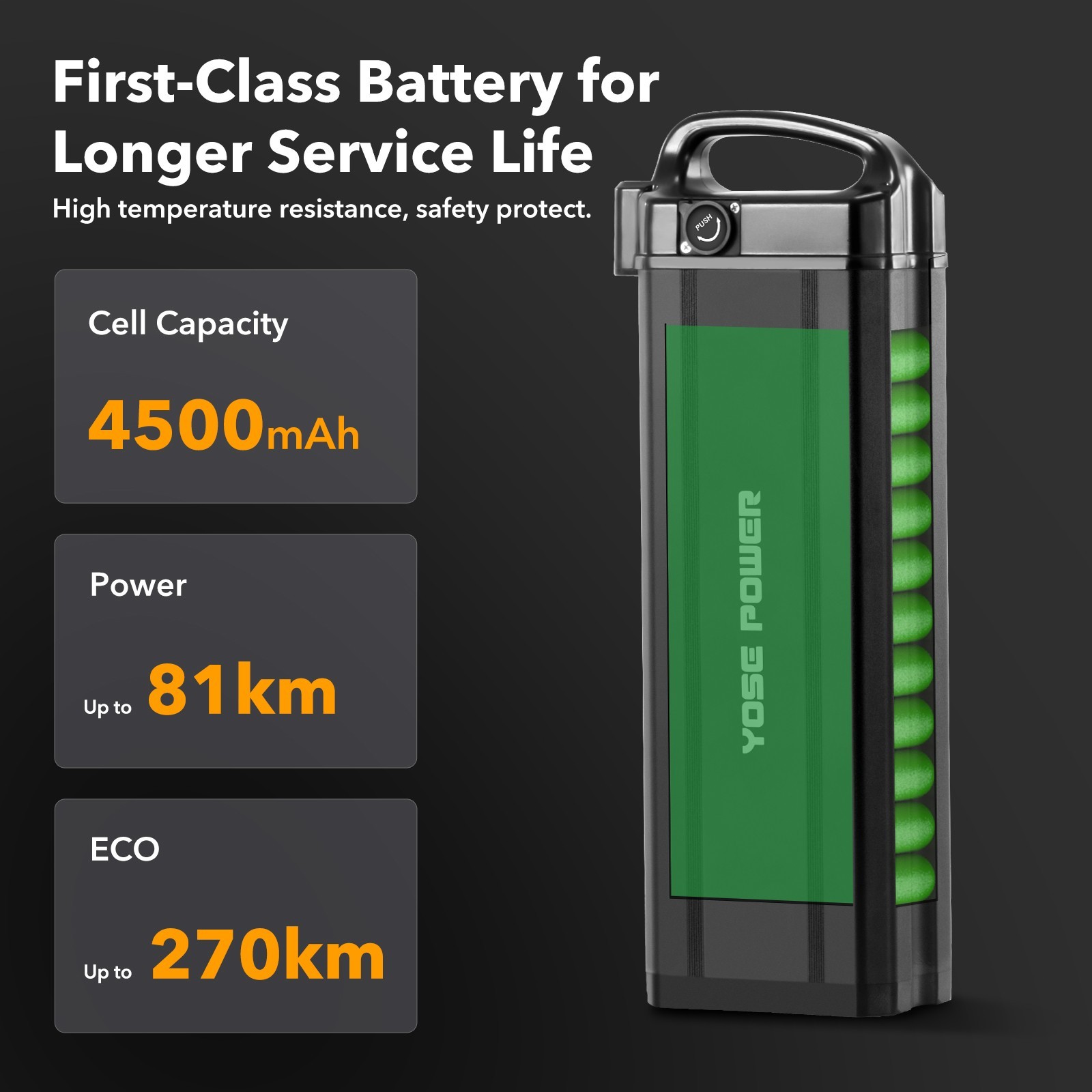 48V 22.5Ah Heybike Explore Spare Battery 48V Heybike Ebike Battery