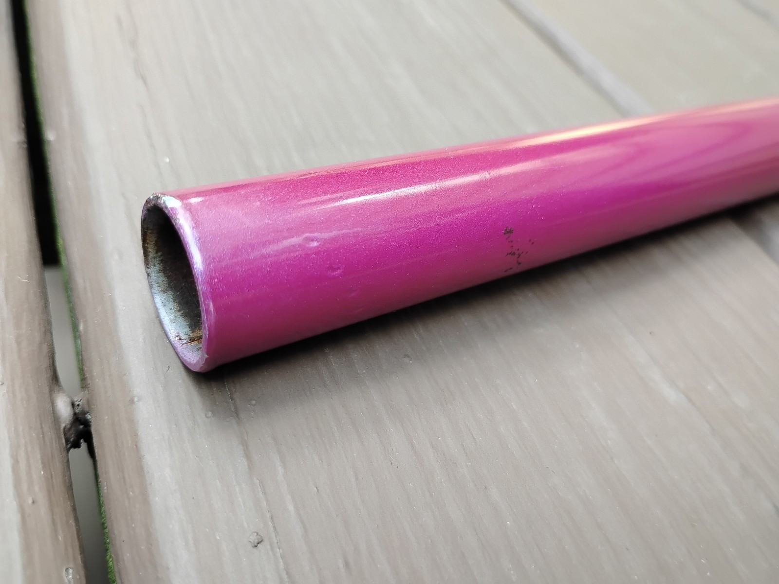 Vintage 1990’s Chromoly MTB Hybrid Flat Handlebar, 570mm Length, 25.4mm Clamp