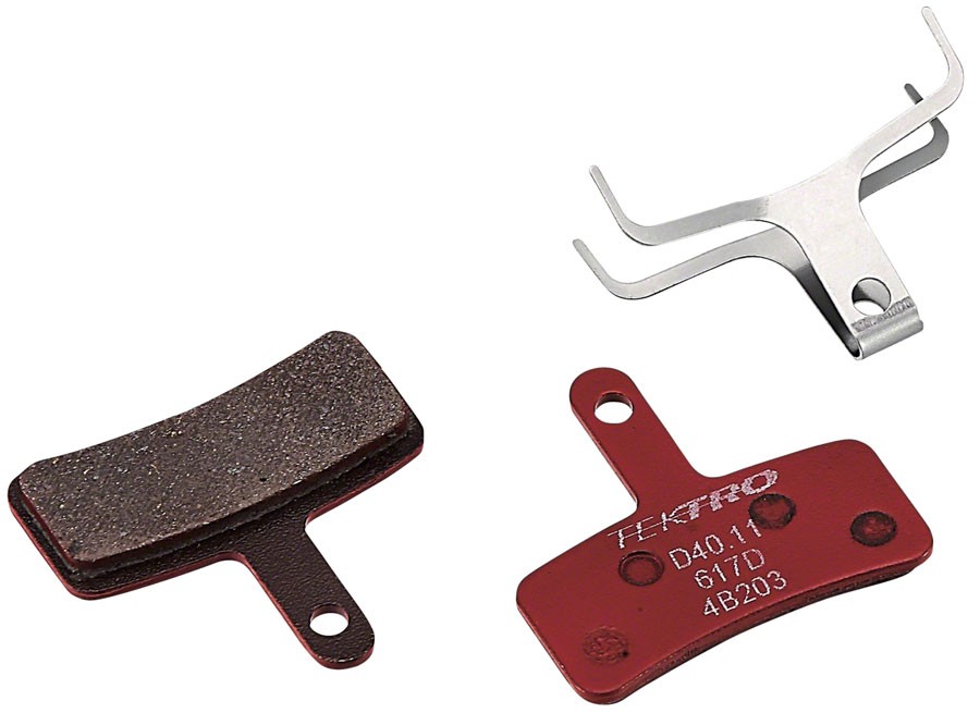 Tektro D40.11 Disc Brake Pads – Metal/Ceramic Compound, For Use with Dorado