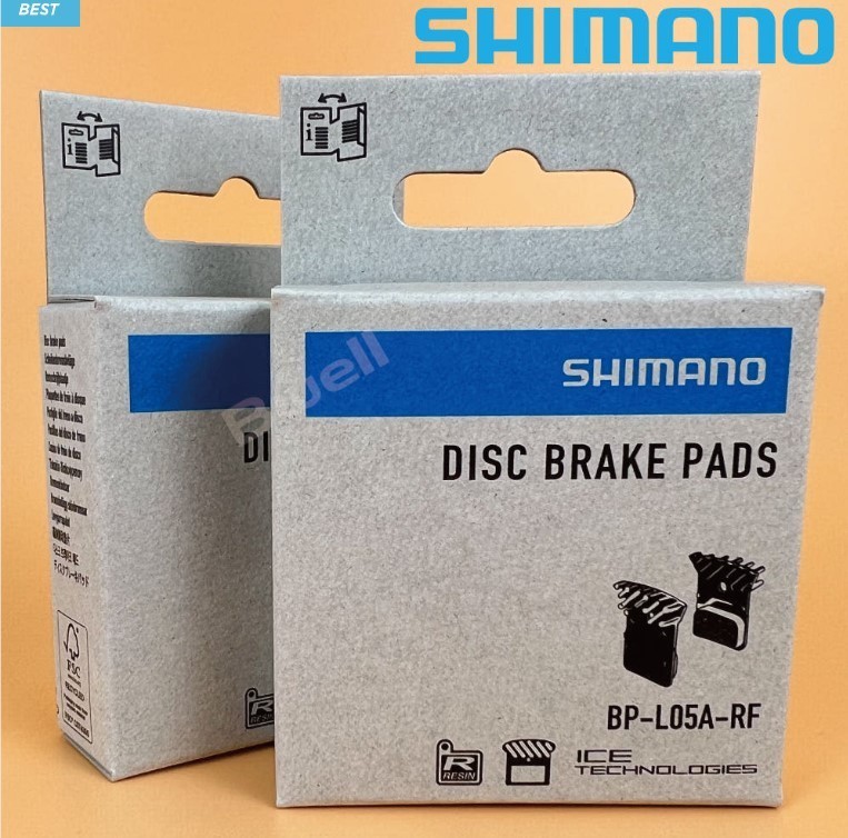 Shimano L05A-RF Resin Disc Brake Pads Ice-Tech Fin Dura-Ace Ultegra 105 1 Pair