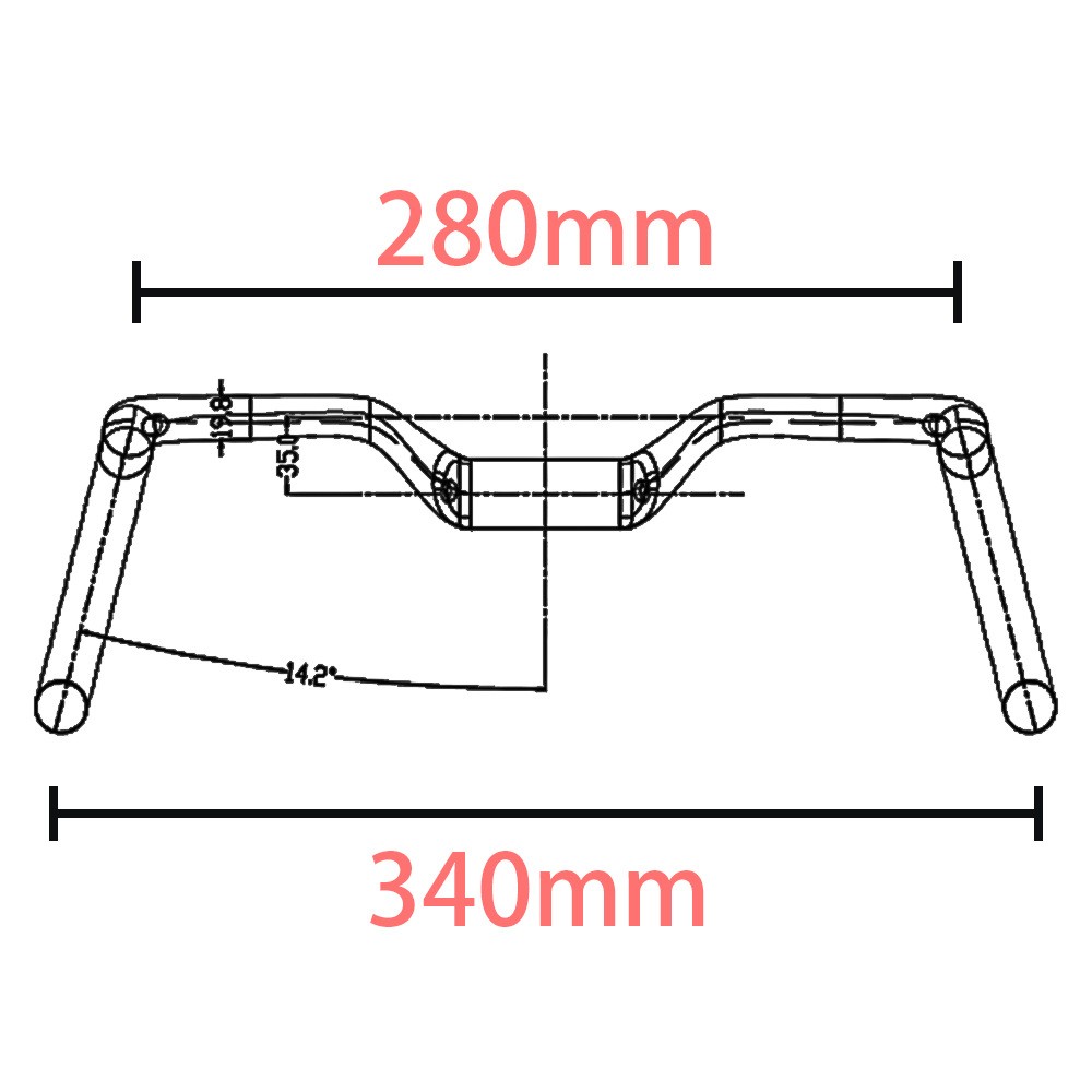 Carbon Fiber Road Bike Handlebar Rise Bar Cyclocross Gravel Bike Drop Bar 31.8mm
