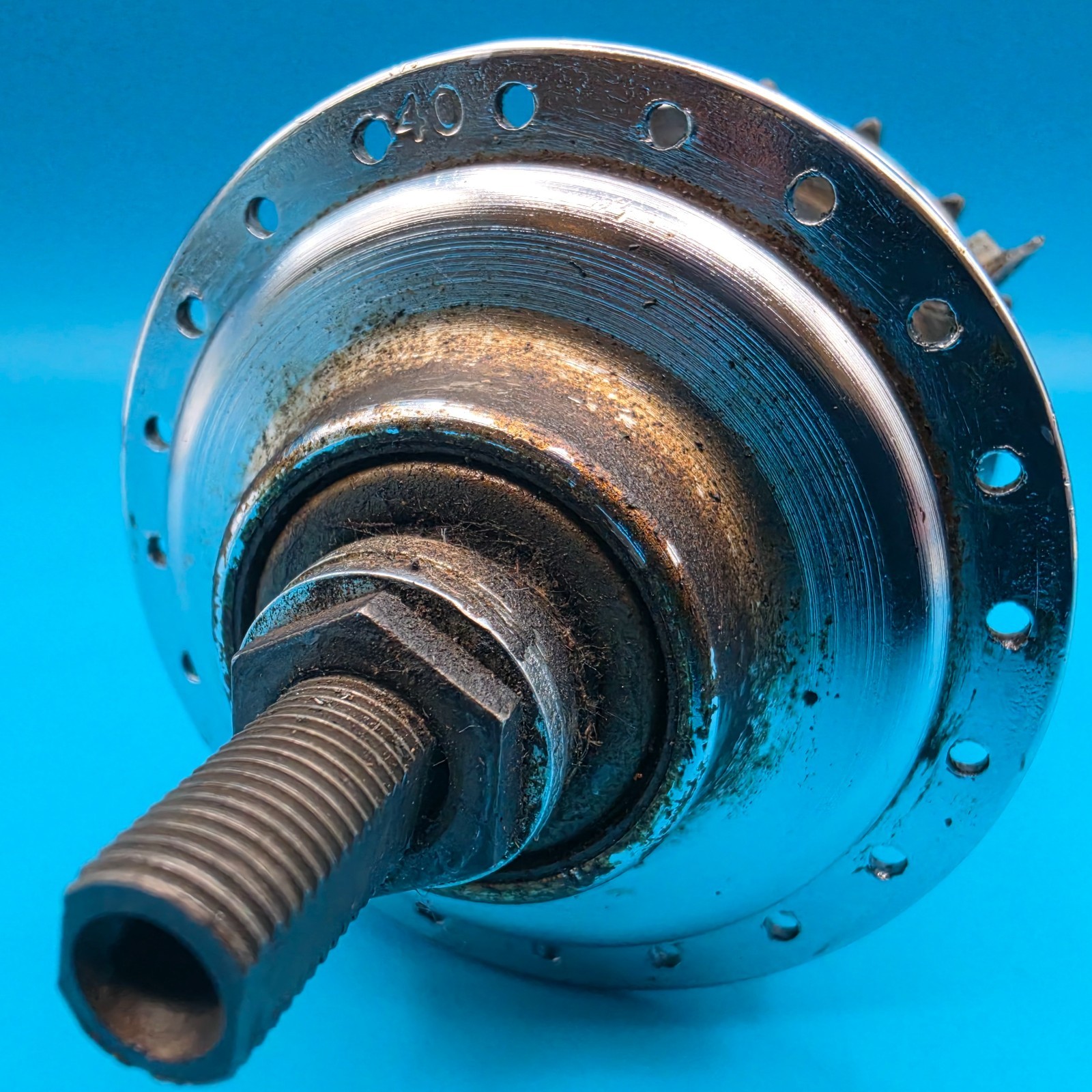 Sturmey Archer AW 3 Speed HUB Schwinn 40h Bicycle Vintage g6