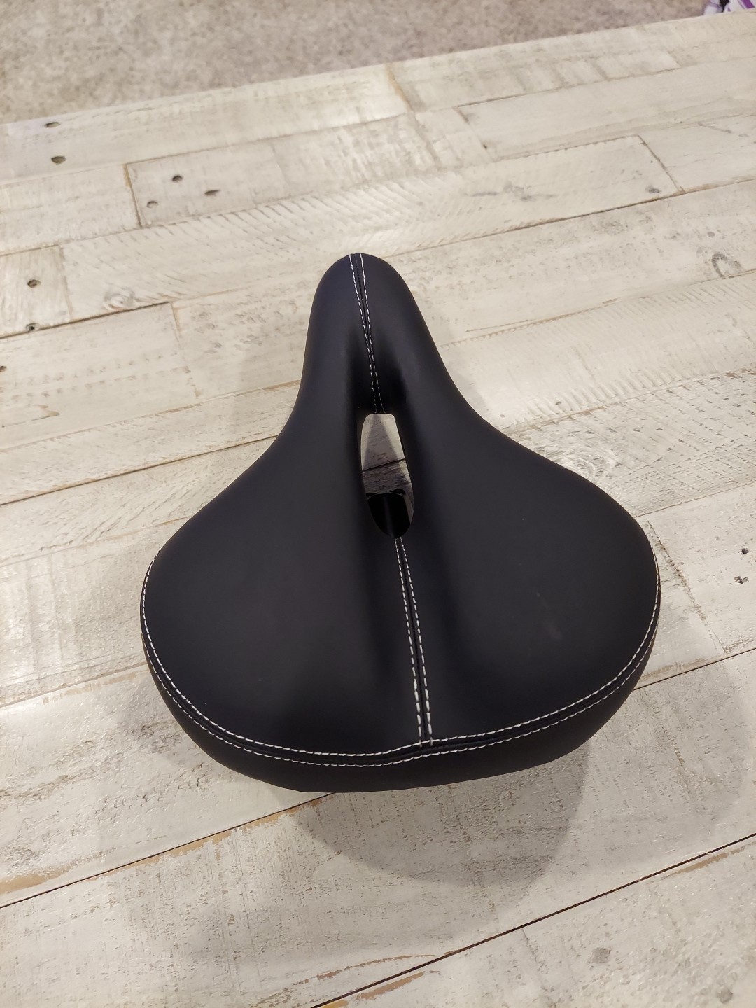 Extra Wide Big Bum Bike Bicycle Saddle Seat Gel Cushion Sporty Soft Comfort Pad