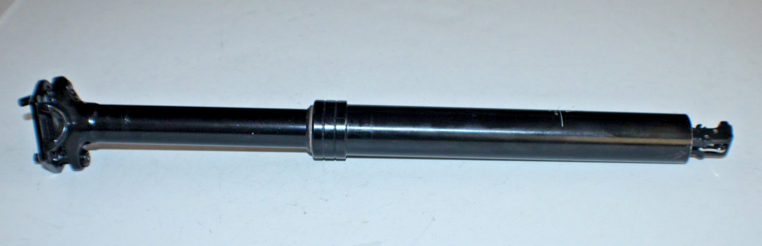 MTB Dropper Seat Post Tube 130/31.6mm 0 Offset Black Gravel Downhill Trail Cafe~