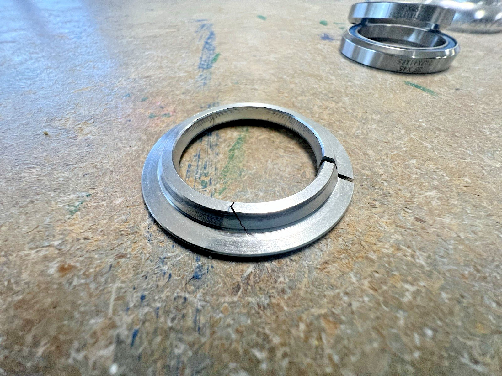 Velo Orange Grand Cru 1″ Headset Sealed Bearing Silver *Needs Crown Race