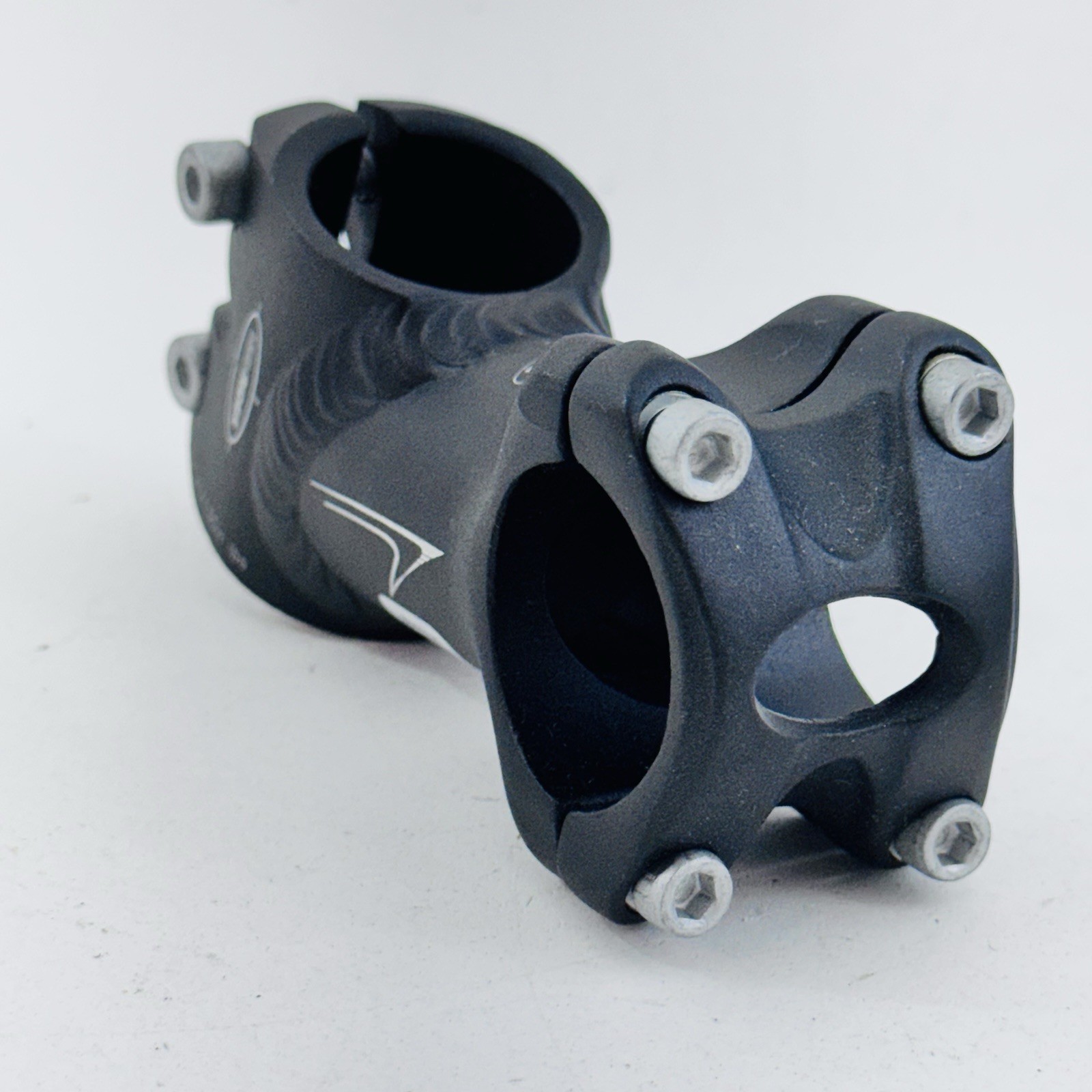 Vintage RavX Stem 1 1/8 in High Rider Threadless 31.8 mm MTB 75 mm Black A21