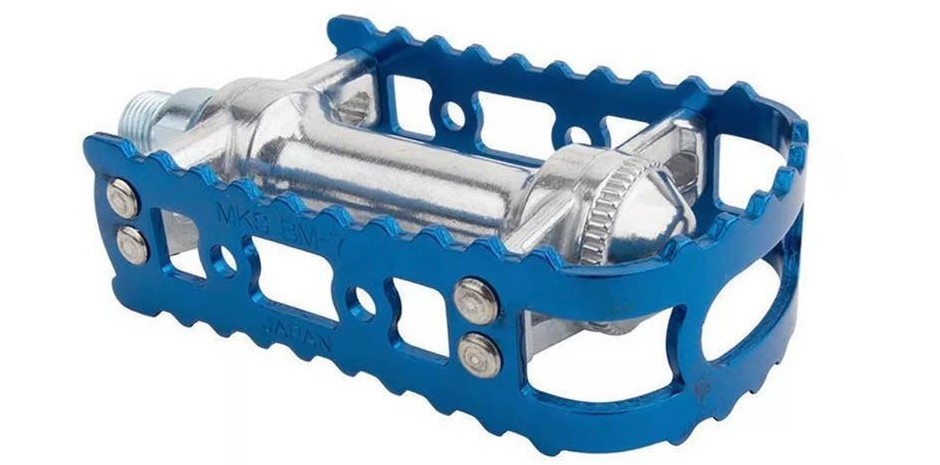 NOS SR pedal reflectorl BMX MKS bm 7 10 footjaws kkt lightning suntour XC comp