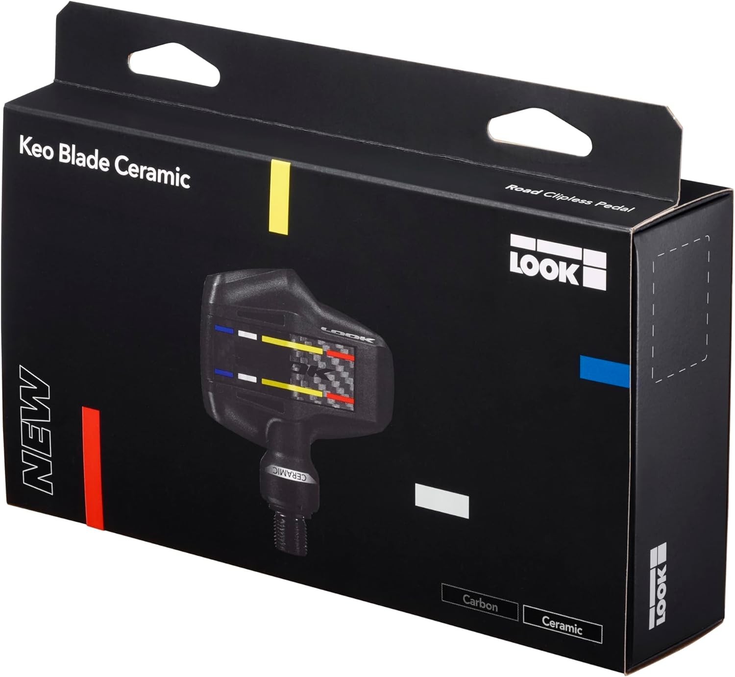 Look Keo Blade Carbon Cr Ceramic (12) Q-Factor 56 mm – Pedali in carbonio con cu