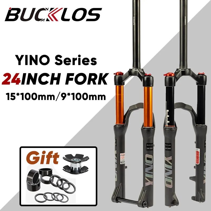 24Inch Travel 120/140mm Disc Brake Mountain Bike Front Suspension Air Fork