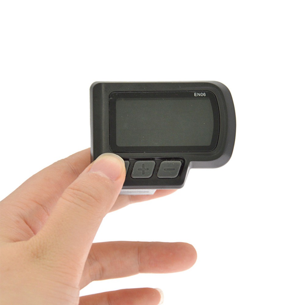 eBike LCD Display EN06 24V/36V/48V for Scooter Electric Bicycle with SM/WP Plug
