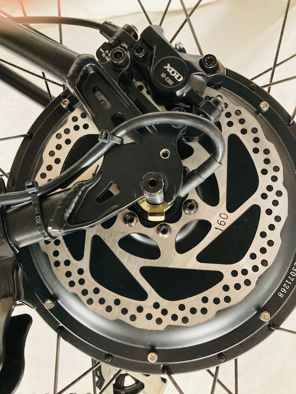 Torque Arm for e-bike Heavy-Duty 5mm Thick Stainless Steel, 14x10mm, Carrera etc