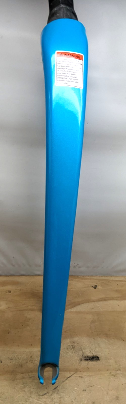 TREK Bontrager Carbon Rim Fork Blue Green 50mm Rake Tapered 209mm Steerer