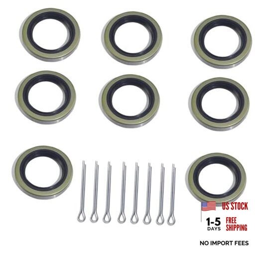 8pcs 12192TB Trailer Axle Hub Seals ID 1.249″ xOD 1.983″ xWidth 0.25″ with