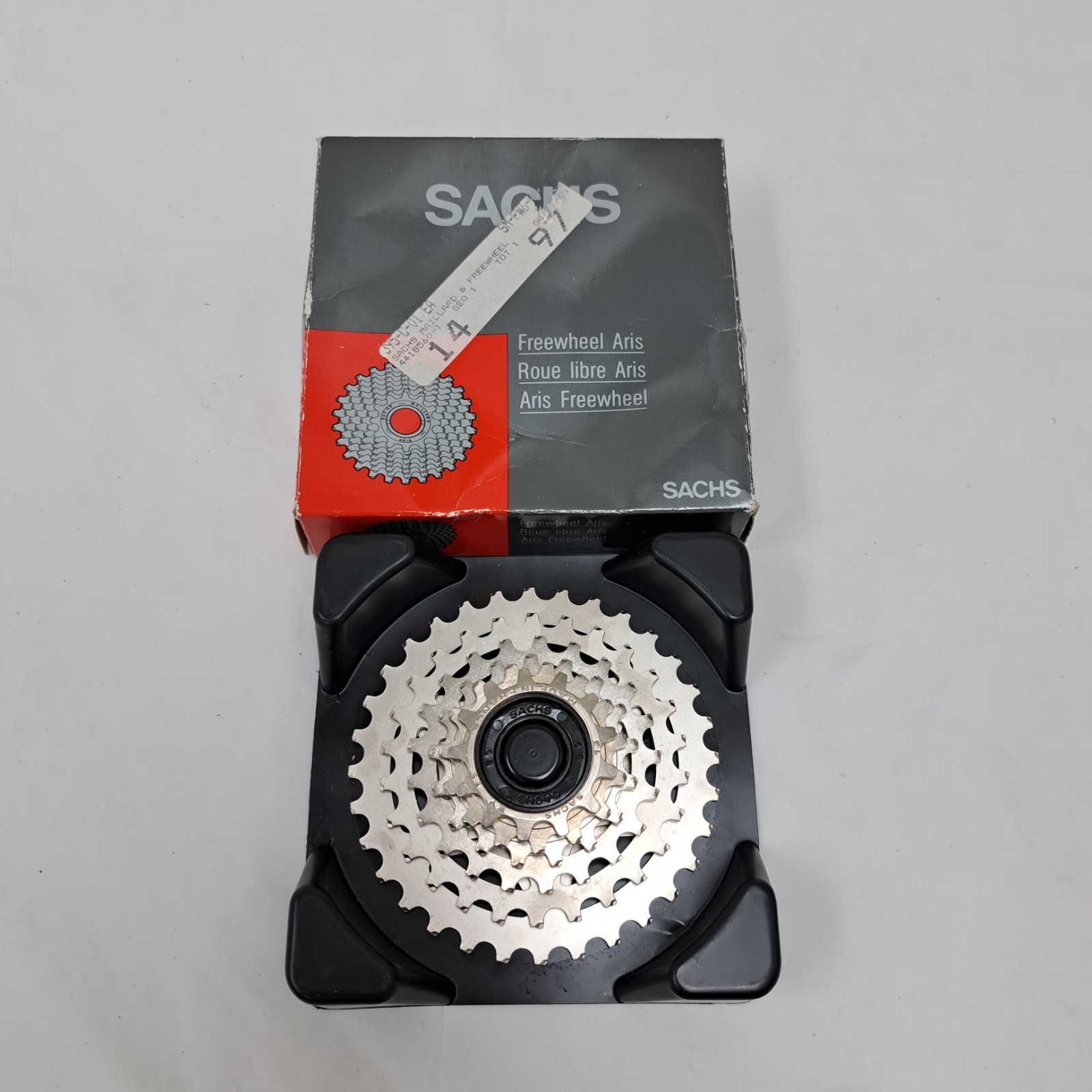 Sachs-Maillard 6 Freewheel, Aris 6-Speed, New Old Stock & Packaging #4418560-1