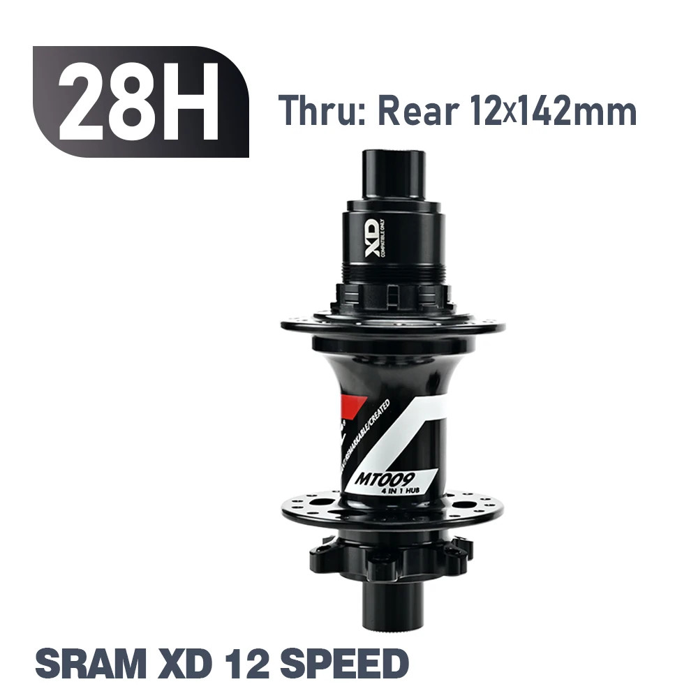 ARC MT009 Rear Hub 4In1 BOOST 10X135 12X142 12X148 MTB XC Gravel E Bike Bicycle
