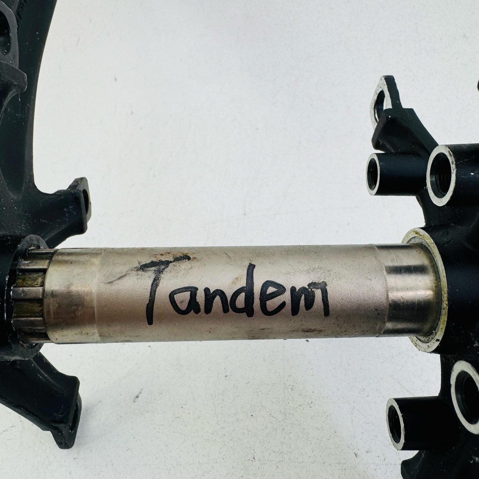 FSA Gossamer Tandem Crankset 172.5mm 130 BCD Black Road Bike CK-6020 CK-6020A C2