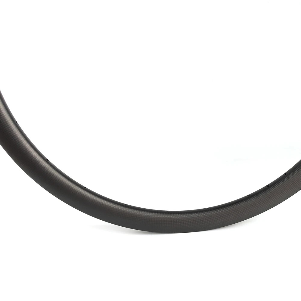 1 Pcs 700C Road Bike Carbon Rim 28mm Width Tubular 30/35/40/45/50/55/60mm Depth