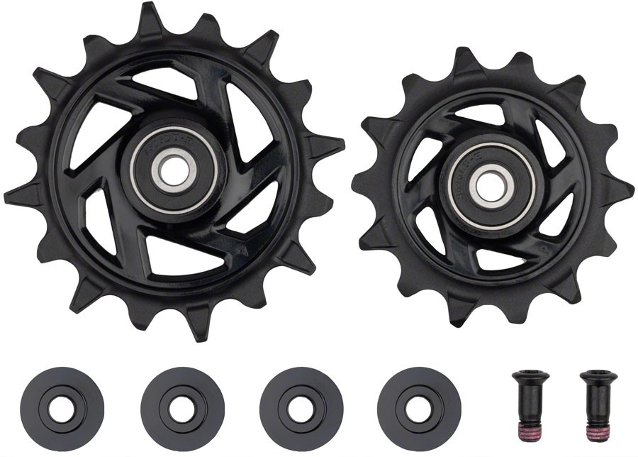 SRAM GX/X0 Eagle T-Type AXS Rear Derailleur Pulley Kit 14t Upper & 16t Lower,