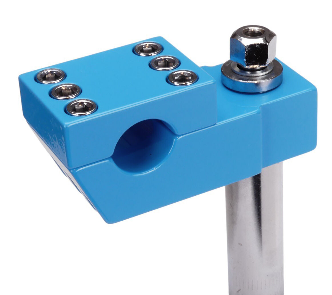 Dia-Compe Iliad 6 bolt BMX freestyle quill stem (21.1mm) – MAUI BLUE