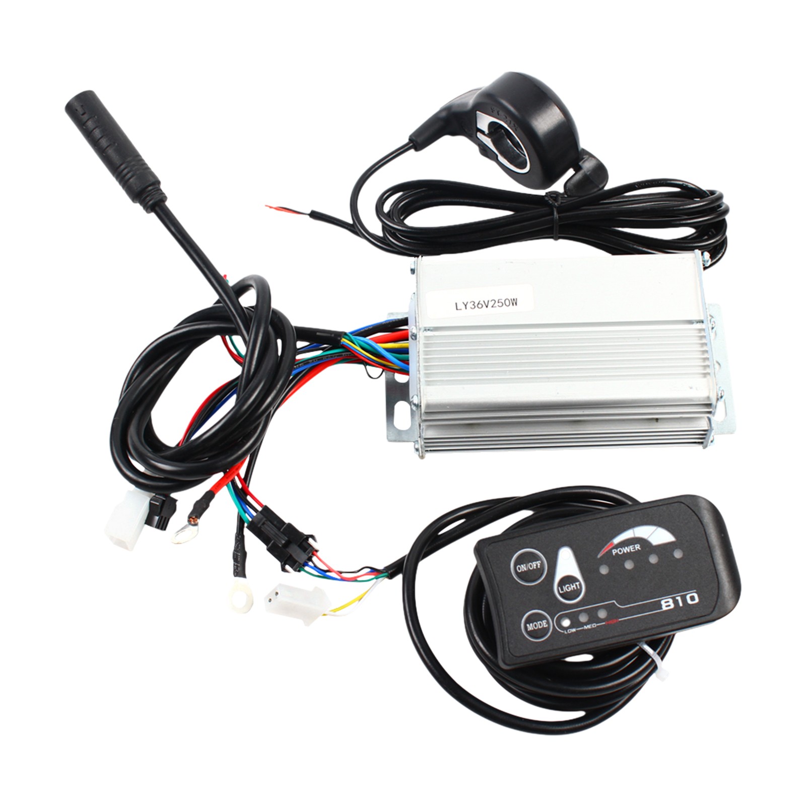 20 inch LED Rear Wheel Motor Hub Electric Bicycle E-Bike Conversion Kit 36V 250W