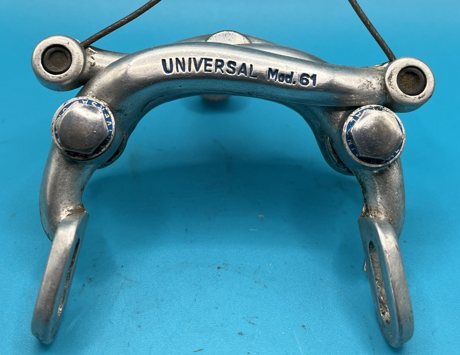 (8W) Vintage 60s – 70s Universal Model 61 centerpull brake calipers -F/R – Italy