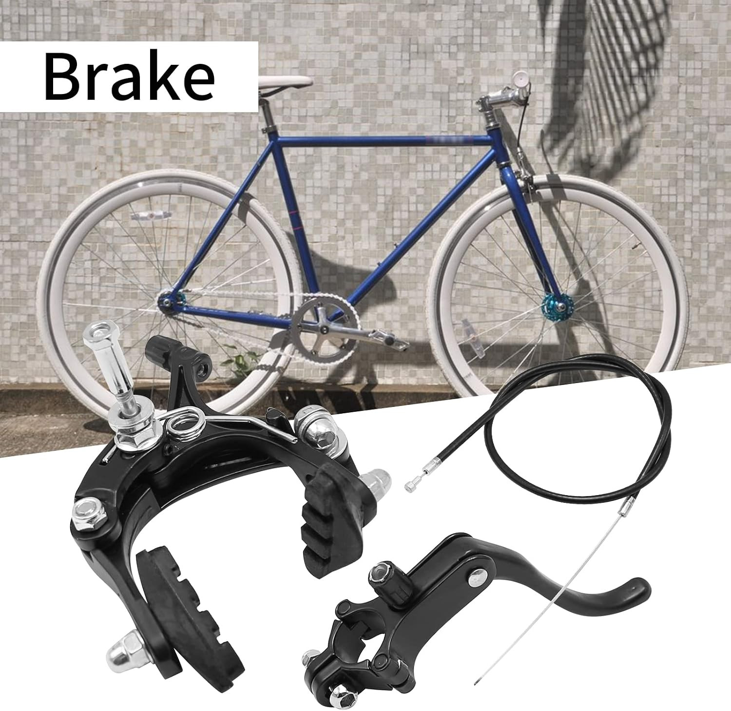 Road Bicycle Aluminum Bicycle Brake Caliper Brake Kit Road Bike C Shape Brake Le