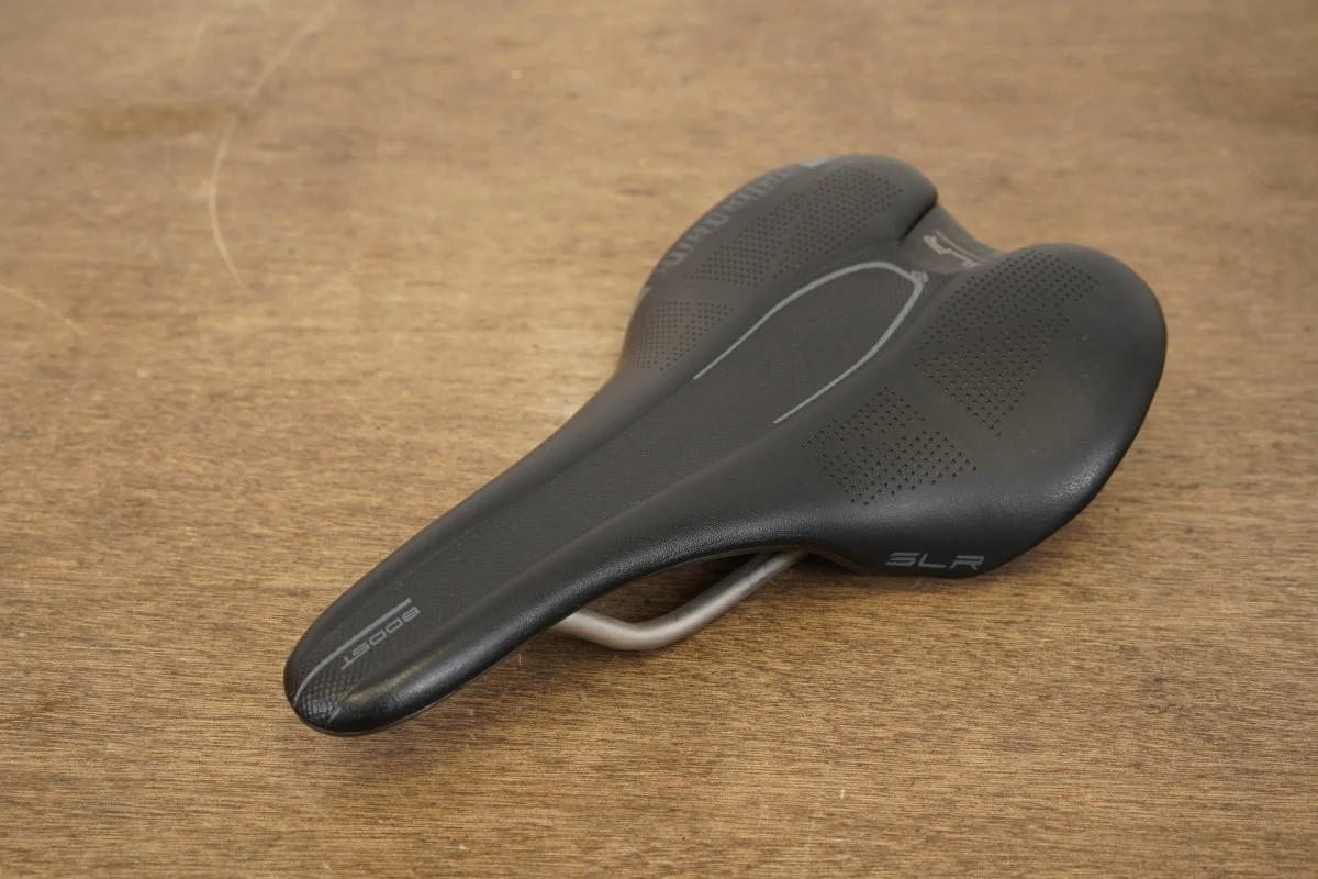145mm Selle Italia SLR Boost Titanium 316 Rail Road Saddle 182g