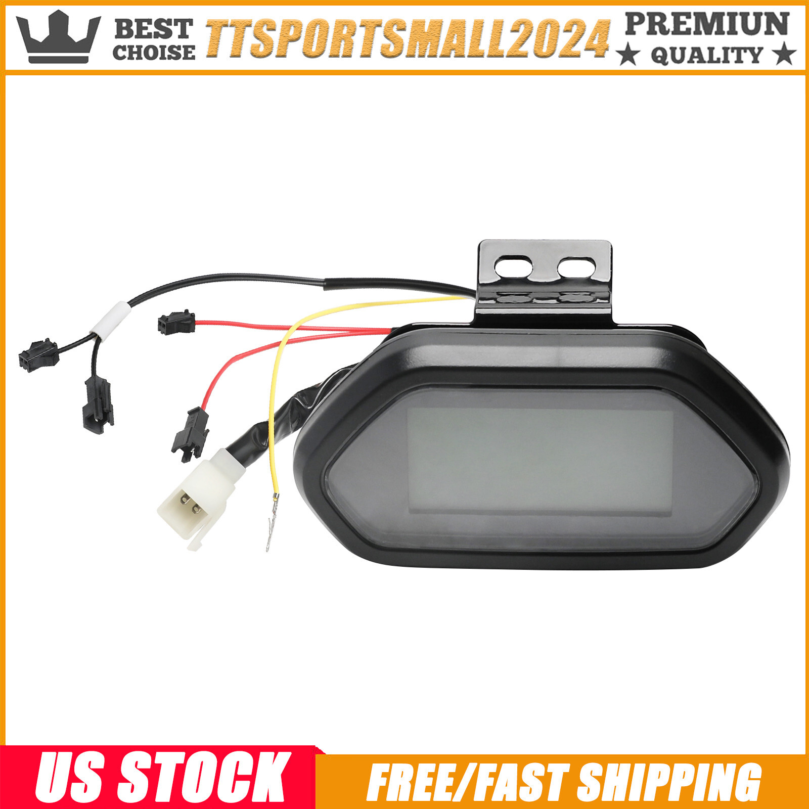 48V 60V 72V LCD Display Meter Speedometer Panel Screen For Go Kart Trike Scooter