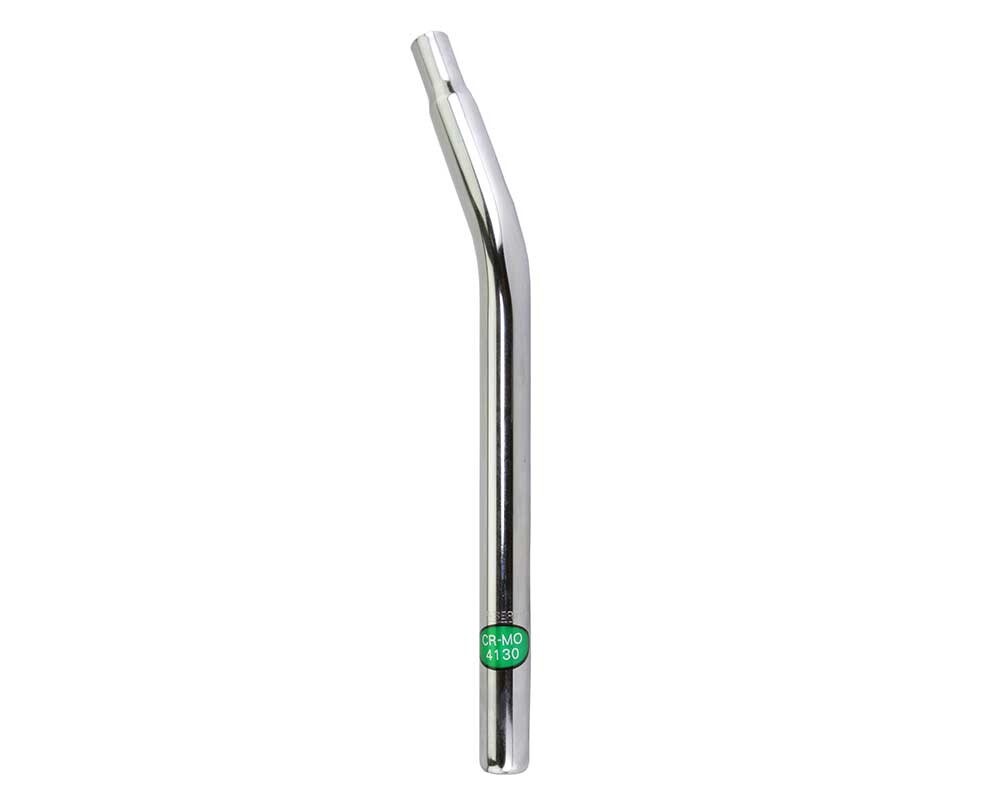 CHROME 27.2MM CRO-MO SEATPOST LAYBACK BMX FIXIE ROADBIKE CRUISER BIKE 7/8″ SEAT.