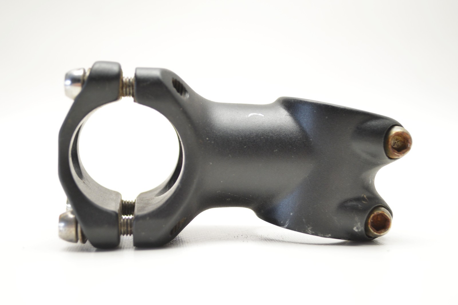 BLACK ANODIZED 60 MM REACH BICYCLE 1 1/8 THREADLESS 9 DEG. STEM 31.8 MM CLAMP