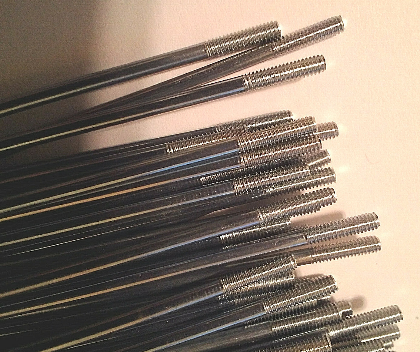 NEW Steel Bicycle Spokes 139mm 14 Gauge (2.0mm) UCP SET OF 50