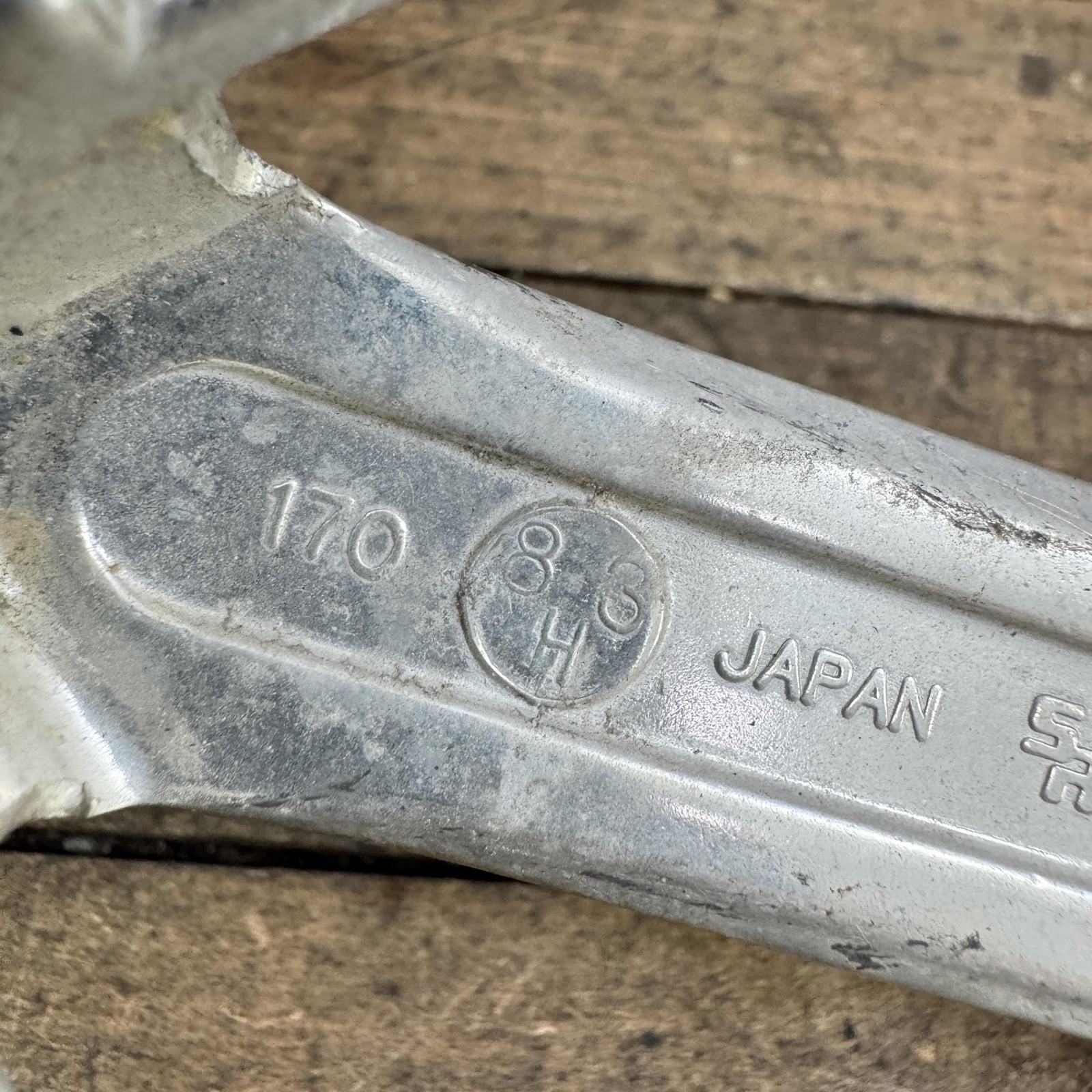 Vintage SR Super Custom Crankset 170mm 86 BCD Square Taper Road Bike Japan