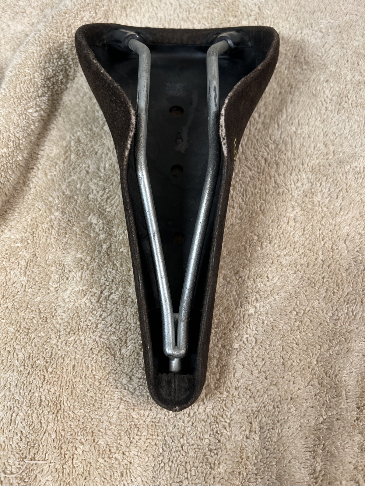 3TTT Criterium 78 Brown Suede Padded Saddle Road Bike NOS Vintage 70s