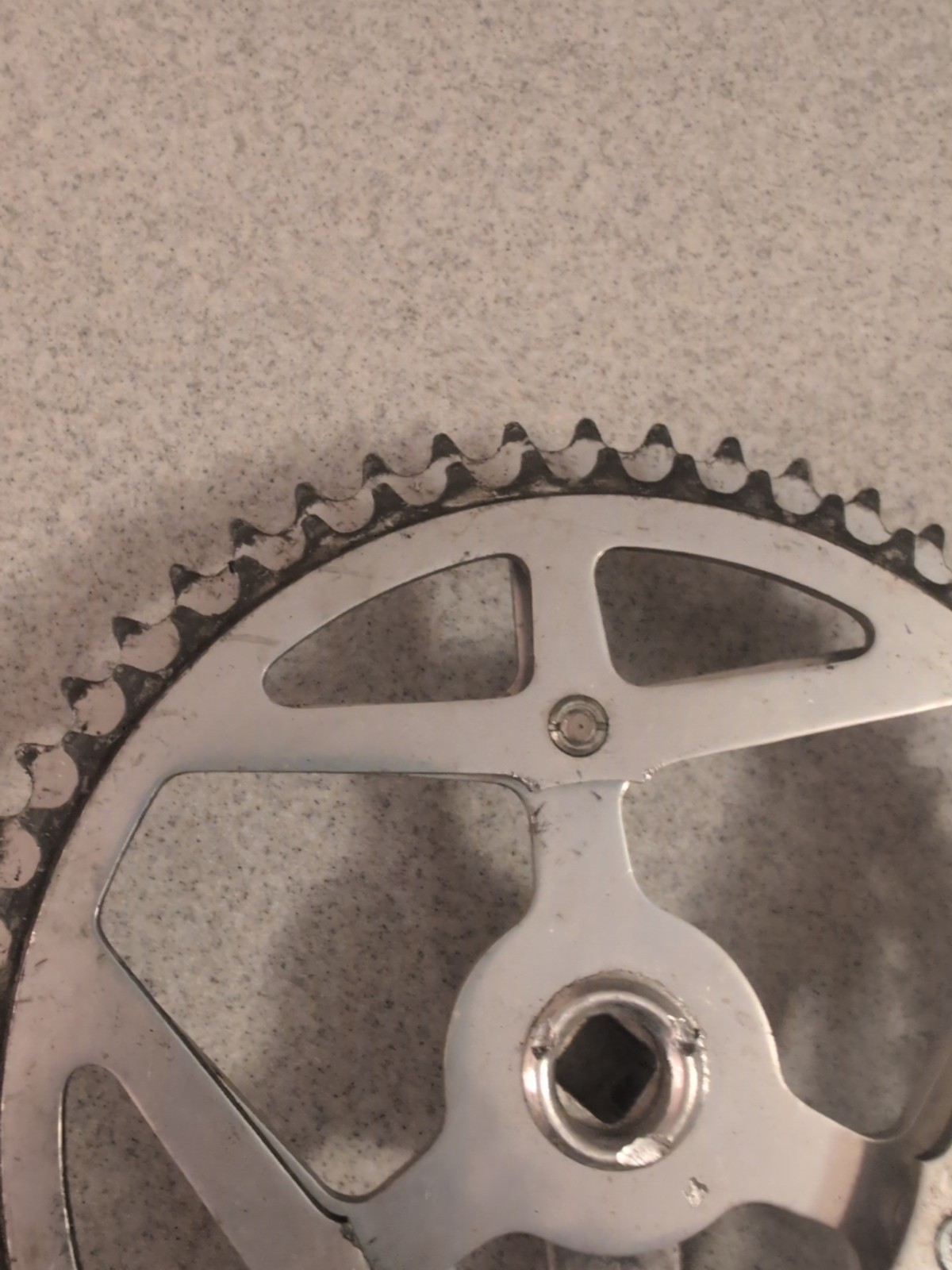 Vintage Sugino Maxy Crank 171 mm Forged 52T 48T Double Road Race 3 bolt set