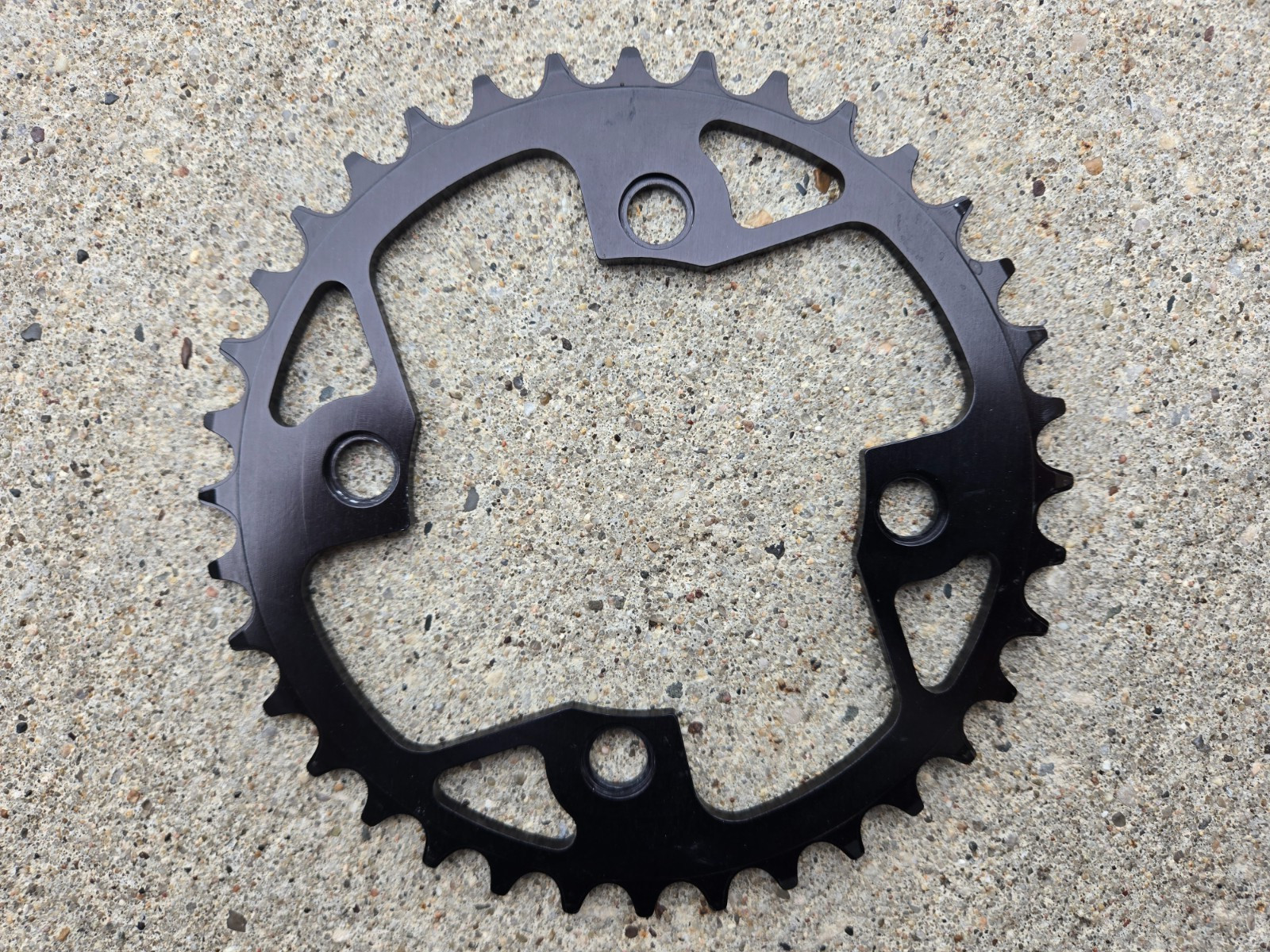 North Shore Billet Variable Tooth 36t 1X Chainring 94 BCD Made In Canada