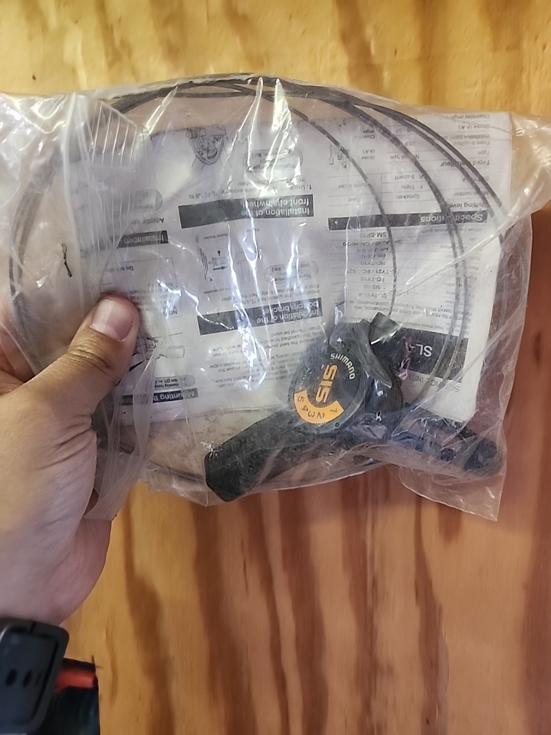 Shimano SIS 5-Speed Indexed Shifter, SL-TY15-A, RH,
