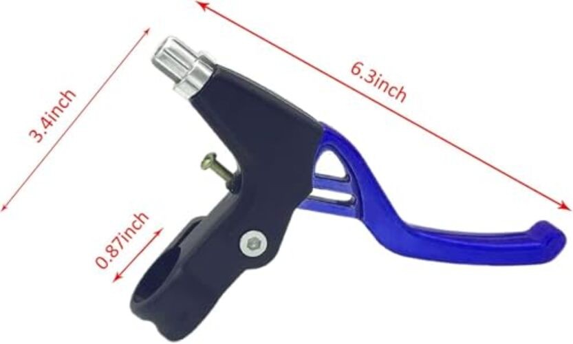 1 Pair Bicycle Brake levers, 2pcs Aluminium Alloy Bike Brake Handle Blue