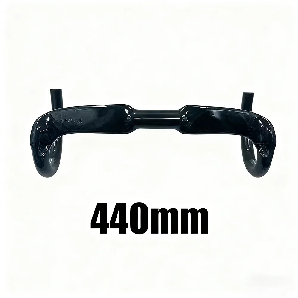 Road Bike Handlebars Carbon Fiber Bicycle Drop Bar 31.8*380-440mm Size