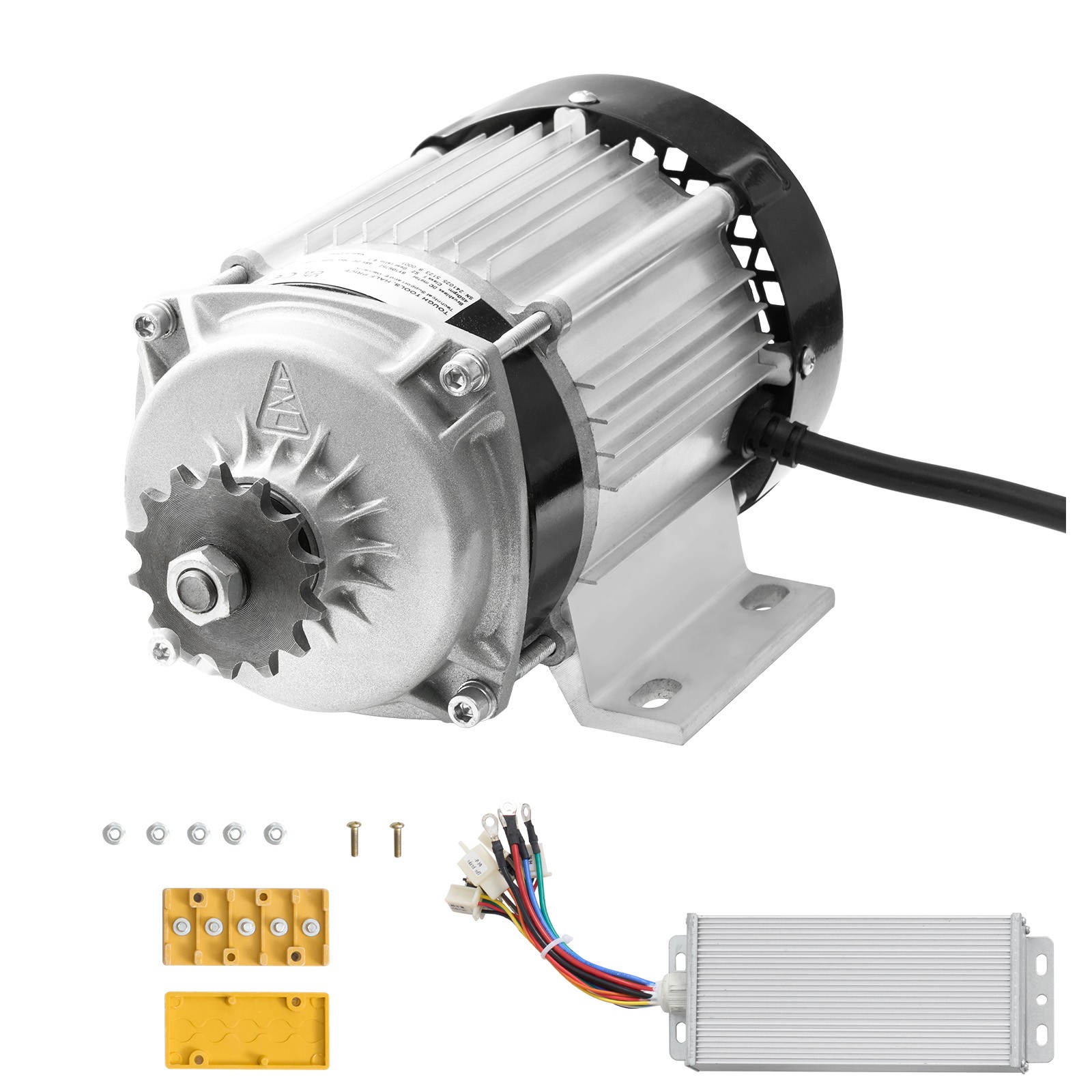 Uimoso 48V 750W Brushless DC Motor Kit with Enhanced Speed Controller, 2700 RPM