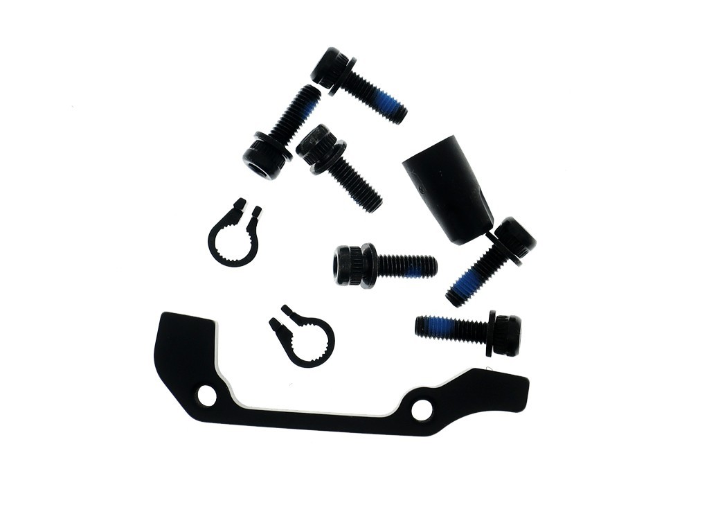 Shimano DEORE BL-M4100 / BR-MT420 4-Piston Hydraulic Disc Brake Set Front+Rear