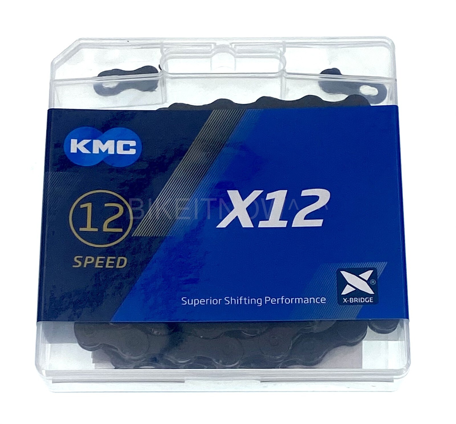 KMC X12 Bike Chain 12 Speed 126L Black For SRAM Shimano