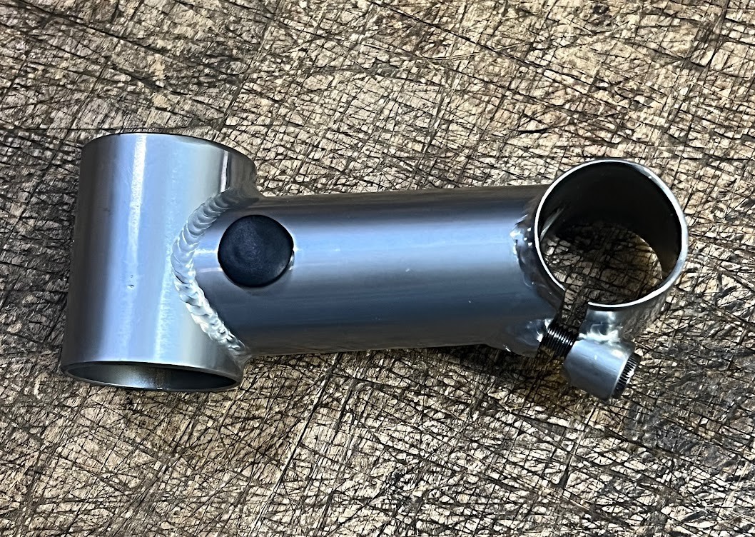 Threadless 1 1/4 Stem for Vintage MTB / Tandem – 90mm Length / 3* Rise – NEW