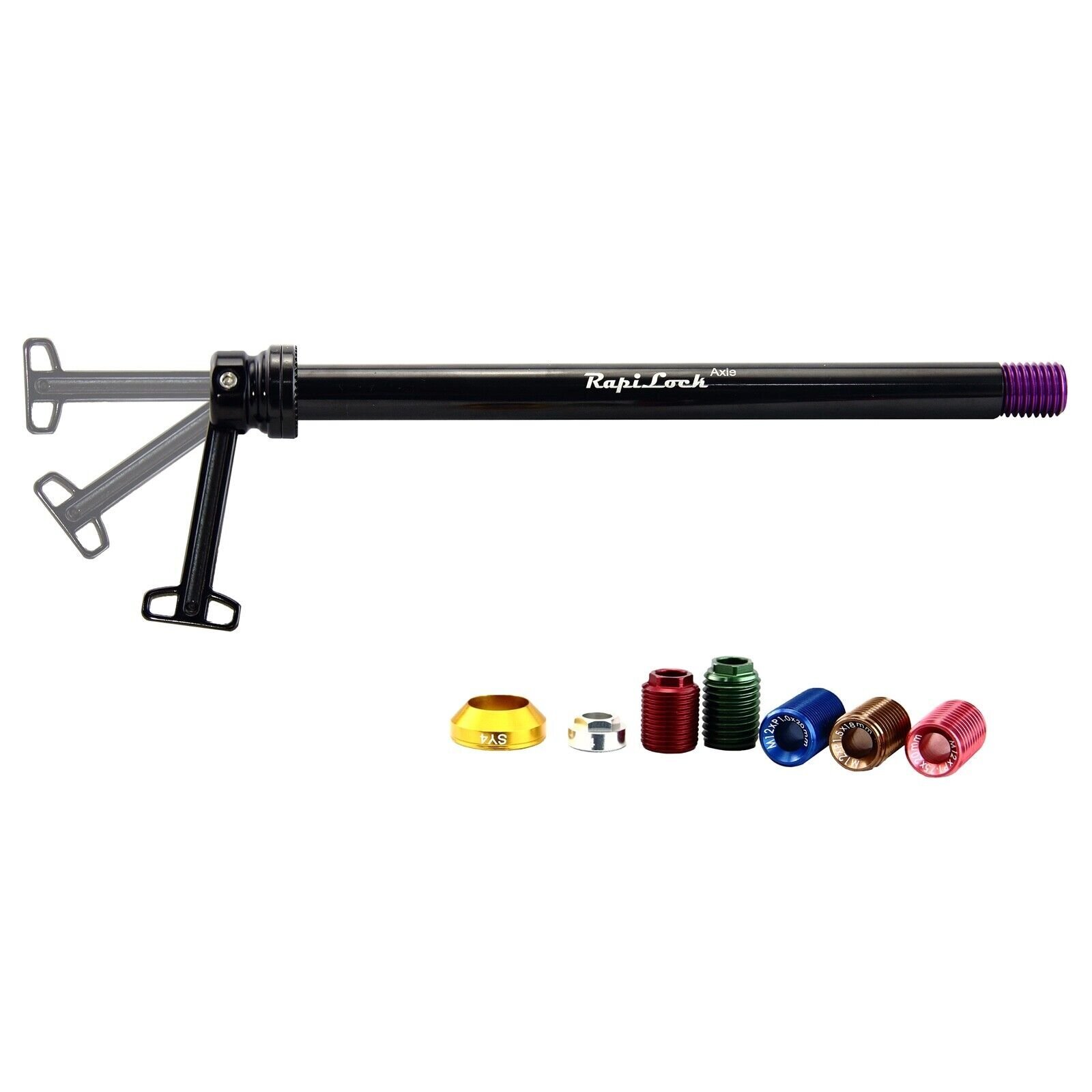 RAPILOCK Through Axle Set for Roaddisc Rear φ12×142