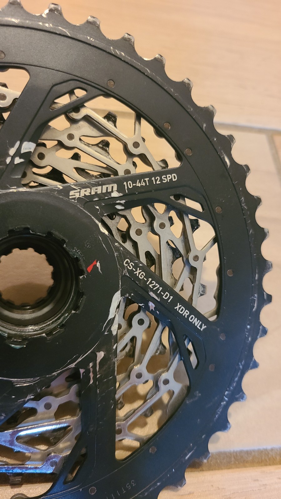 SRAM Forxe AXS XPLR XG-1271 D1 12-Speed Gravel Cassette 10-44 CS-XG-1271-D1 XDR